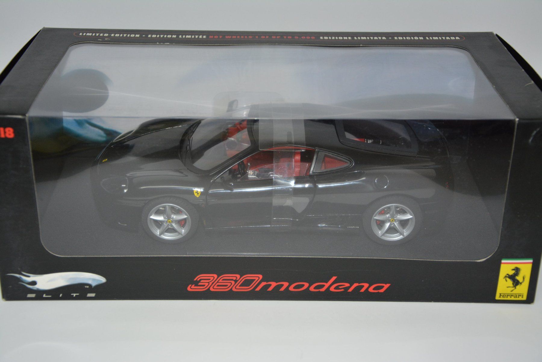 Ferrari Modellini d'auto: Ferrari 360 Modena , Hot Wheels Elite , 1:18 – Nuovo e nell'imballaggio originale da Goldach venduto da Feivel9