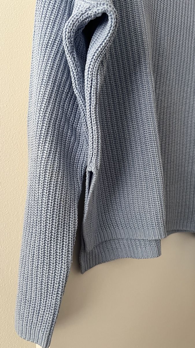 Monki Pullover & Sweatshirts: Rollkragenpullover hellblau gestrickt – Gebraucht aus Langnau i. E. von bariza 2