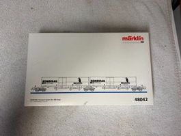 Märklin Kombirail Transport-System "MIGROS" SBB WS 48042 H0