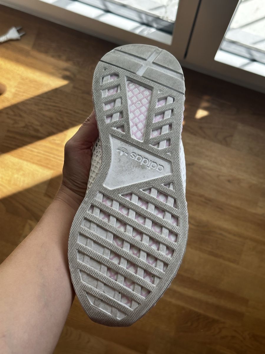Scarpe da uomo: Adidas Damenschuhe Weiss-Rosa – Nuovo (secondo la descrizione) da Basel venduto da FatmaCan52 5