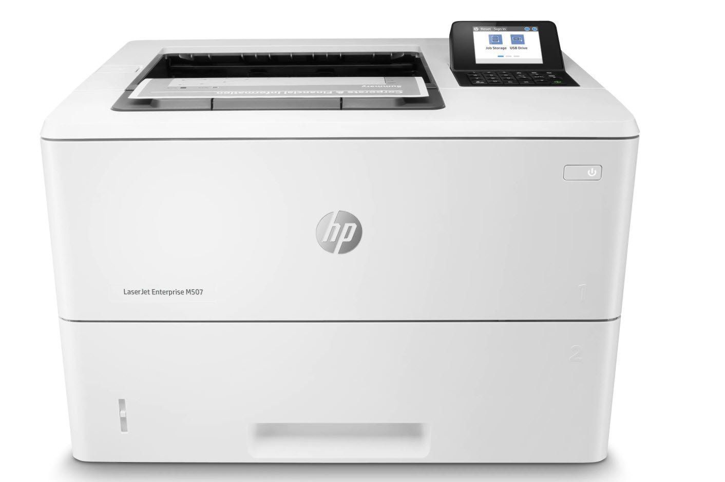 Hewlett Packard Drucker: HP LaserJet Enterprise M507dn, Neu/Originalverpackt – Neu und originalverpackt aus Glattbrugg von copytron 5