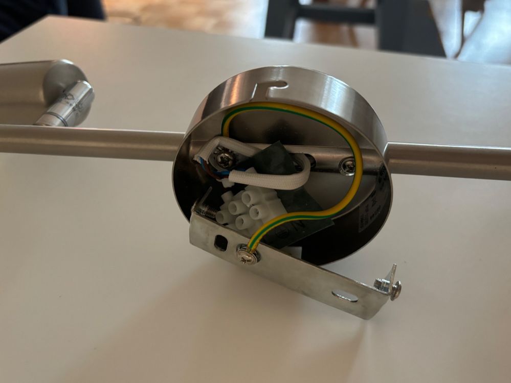 Deckenlampe in silber 3