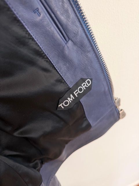 Tom Ford Giacche: Tom Ford - Lederjacke Leather Jacket - Men's Size S – Usato da Zürich venduto da Sta_Sta 2
