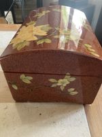 Coffre chinois fait mains Décoré de Fleurs
