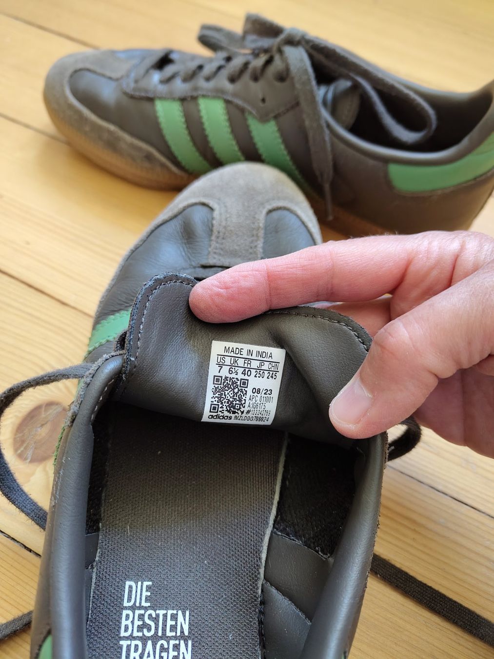 Adidas Damenschuhe: Adidas Samba Turnschuhe Grösse 40 – Gebraucht aus Basel von ste_g9bv 3