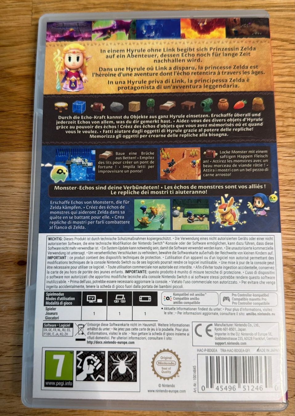 Nintendo Giochi: NINTENDO SWITCH ZELDA ECHOES OF WISDOM – Usato da Zürich venduto da Frei-Occasionen 1