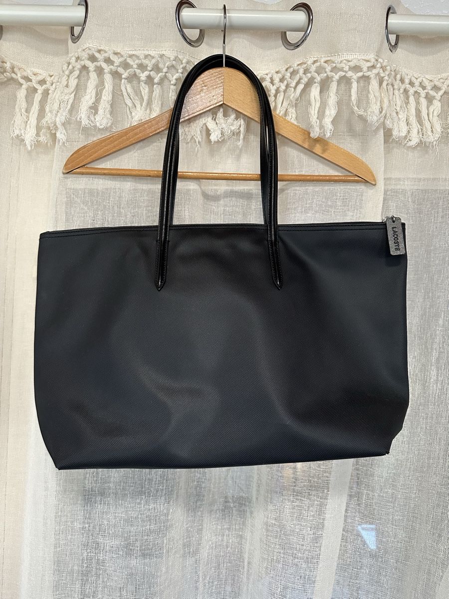 Lacoste Borse da donna: Sac cabas Lacoste noir – Usato da Corgémont venduto da Chloesellsthings 1