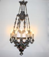 Antike Zug Petroleumlampe