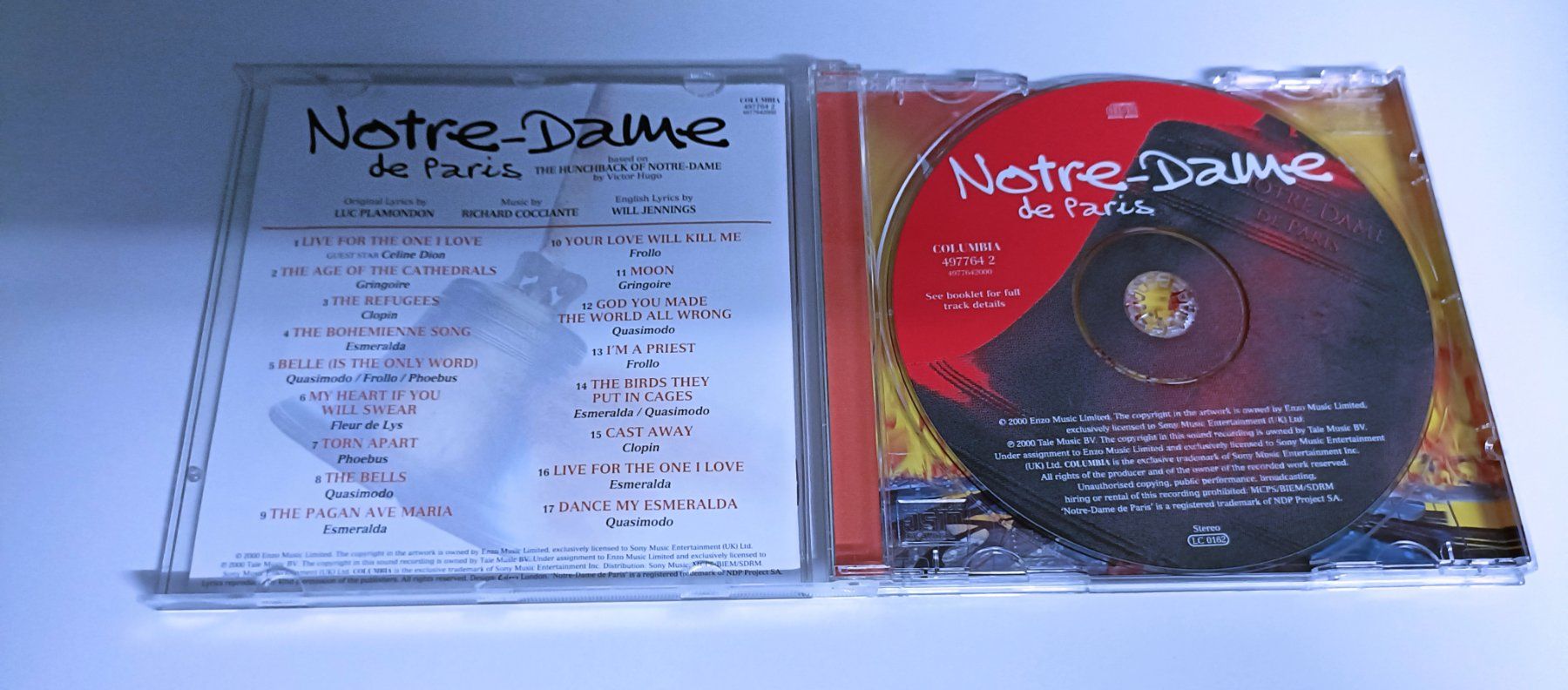 CD: Notre-Dame de Paris | 2000er CD [R4] – Usato da Köniz venduto da Listeningthings 1