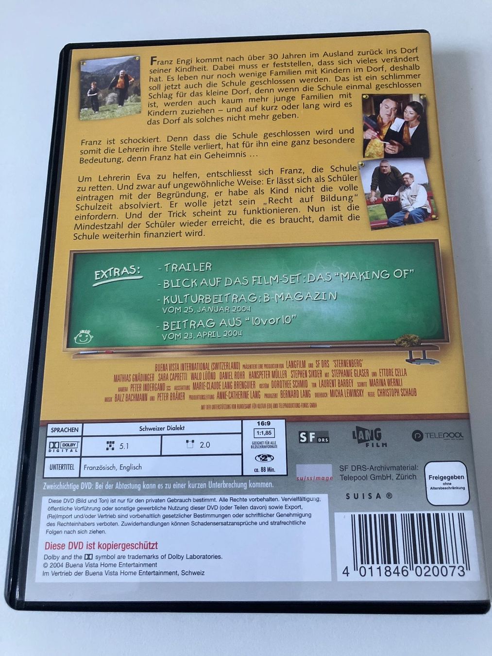 Tutti i DVDs: Sternenberg (DVD) Gnädinger/Capretti/Lüönd – Usato da Arbon venduto da HelFer01 1