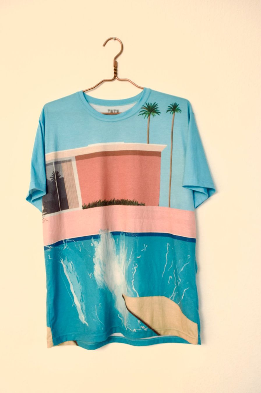 T-shirts: T-Shirt David Hockney A Bigger Splash – Neuf (Voir description) à Zürich par amarkin