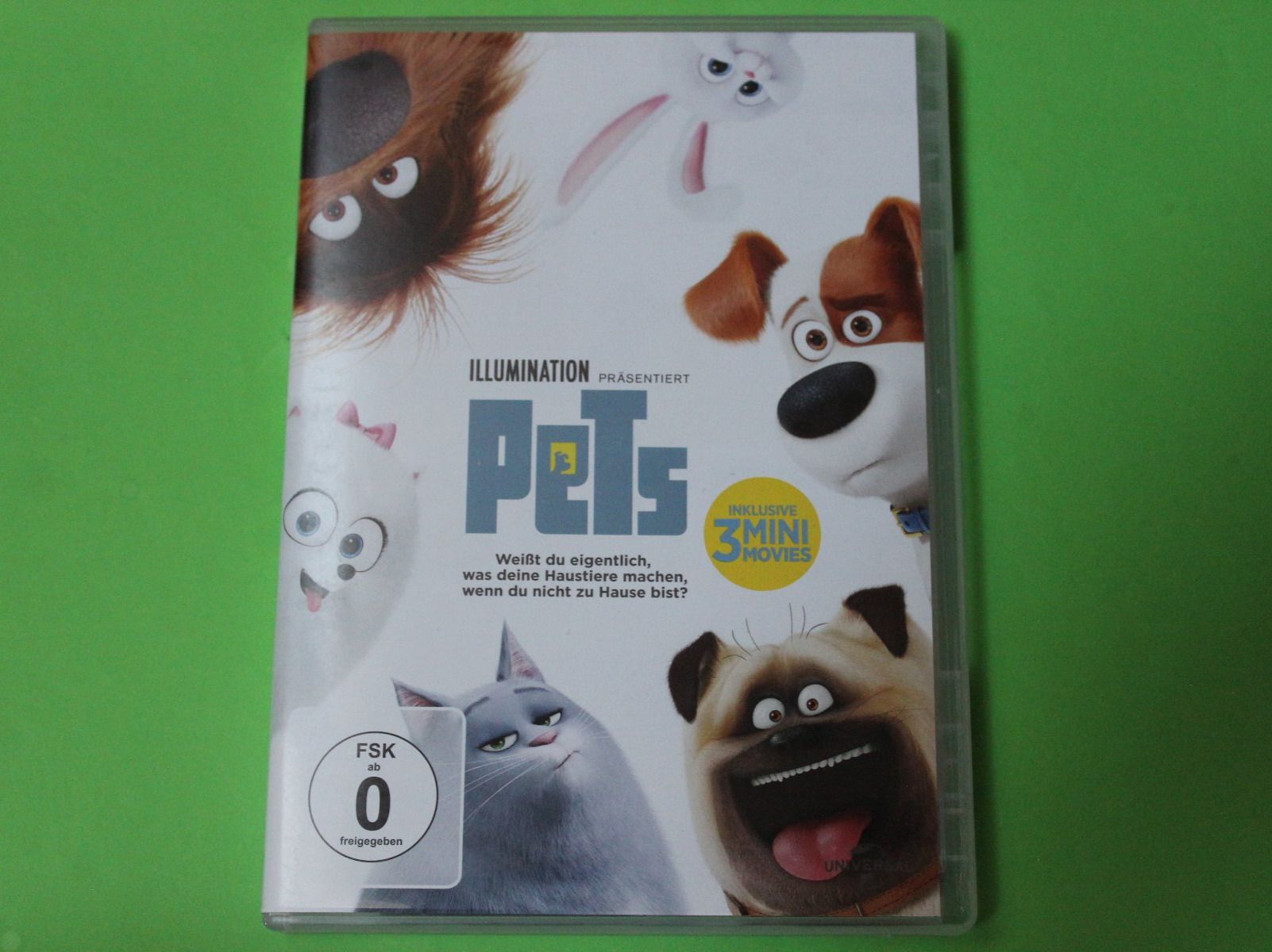 Tutti i DVDs: Pets DVD 2016 Guter Zustand – Usato da Tübach venduto da JamesStone 1