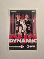 F1 Bearman & Ocon Haas Team Topps Turbo Attax 2026