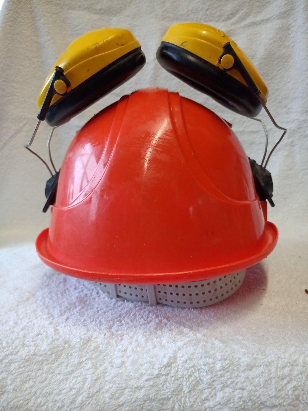 Protezione per viso e udito: Holzerhelm / Arbeitshelm / Forsthelm – Usato da Oberegg venduto da 19franzi94 4