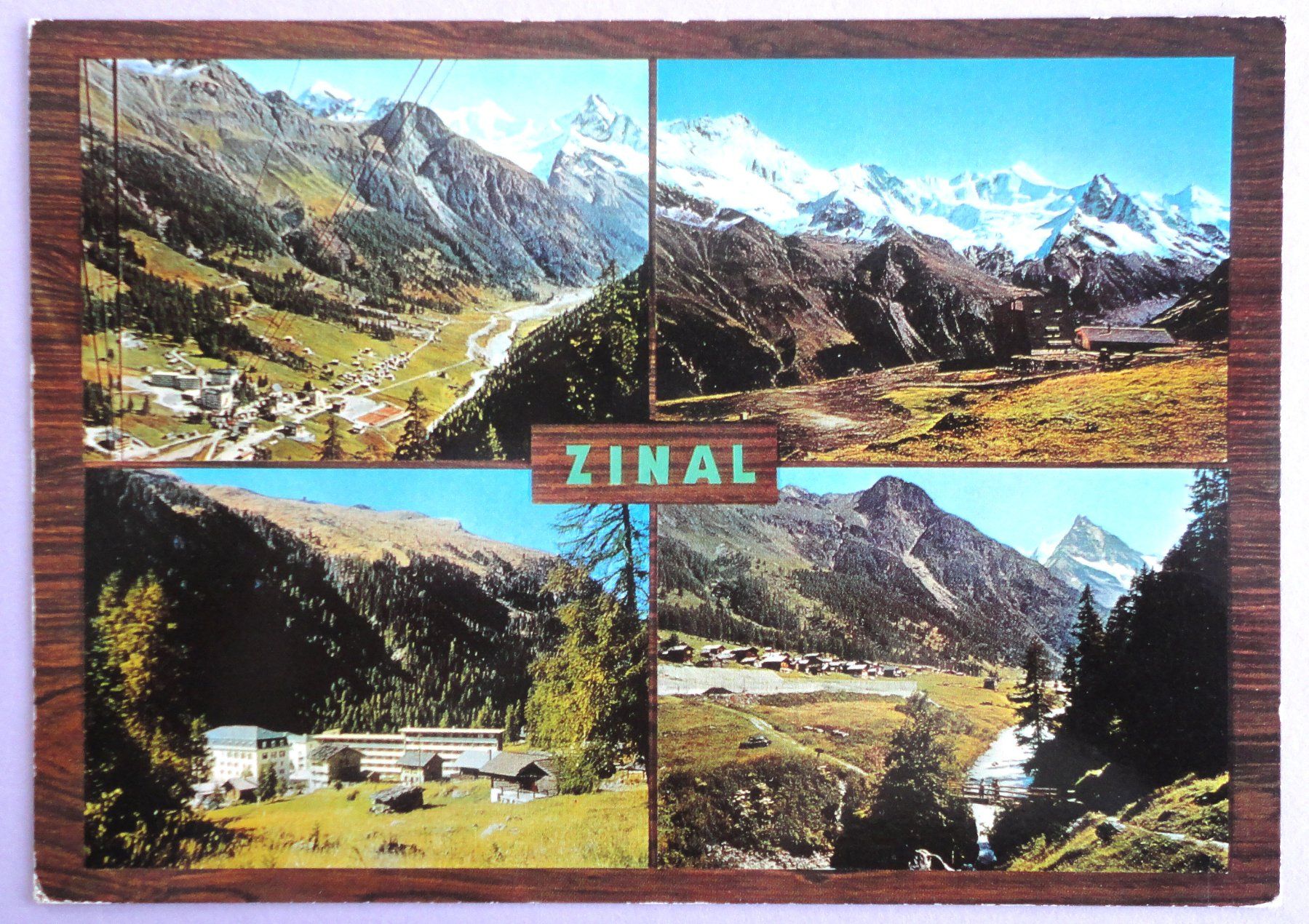 Cartes postales: Souvenir de Zinal – D'occasion à Fétigny par Billy2miny