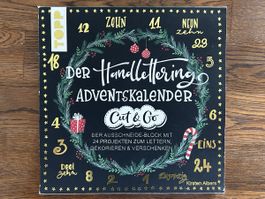 Adventskalender Handlettering Topp Cut & Go 24 Projekt