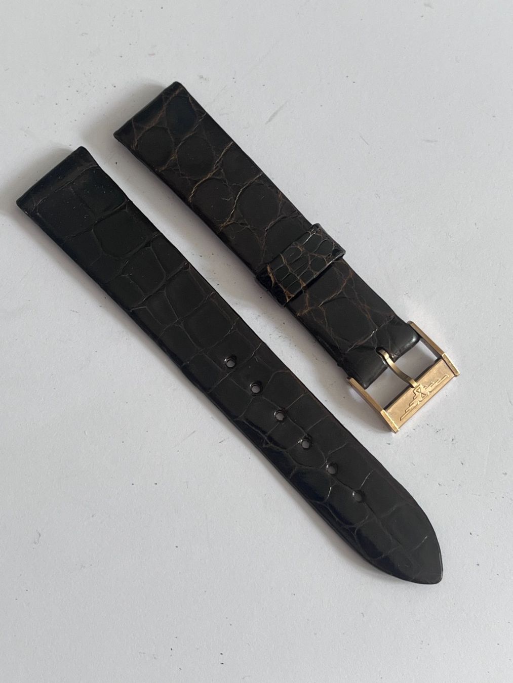 Longines Uhren: Longines Lederband 18mm – Neu (gemäss Beschreibung) aus Worblaufen von chronyves