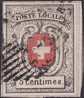 NEUENBURG, Nr.11 - seltene überrandige Qualitätsmarke! LP!
