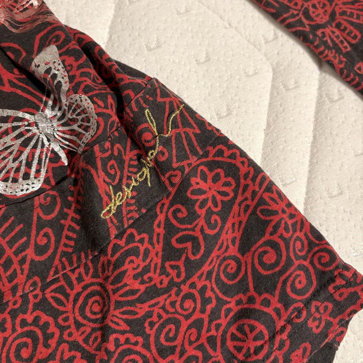 Desigual Maglioni & Felpe: Roter gemusterter Desigual Pullover – Nuovo (secondo la descrizione) da Brünisried venduto da Livtsukki2ndHand 6