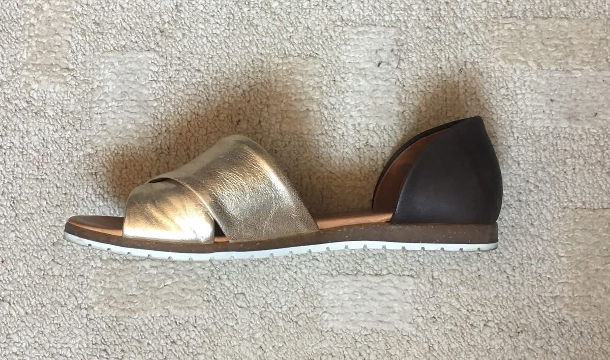 Salamander Scarpe da donna: Gold-Braun Sandalen, Gr. 37 – Nuovo (secondo la descrizione) da Zürich venduto da 90e_n65w 3
