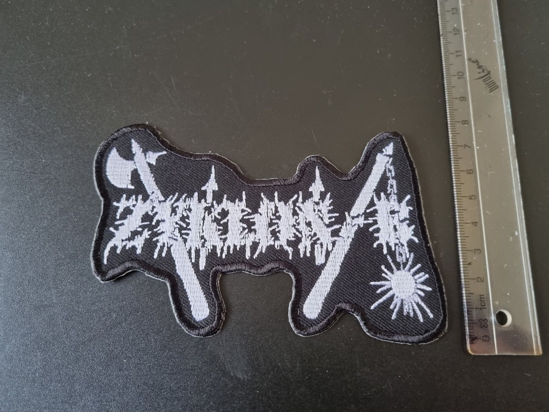 Toppe: Zyklon-B, Patch Black Metal RAR – Nuovo e nell'imballaggio originale da Winterthur venduto da Belzarek