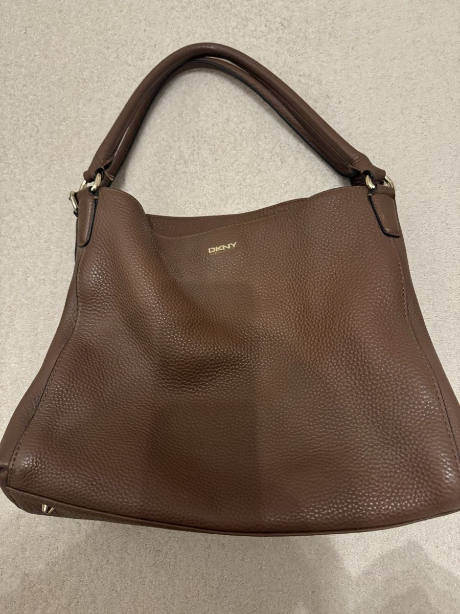 DKNY Borse da donna: Cognac braune Tasche von DKNY – Usato da Binz venduto da kratzer01