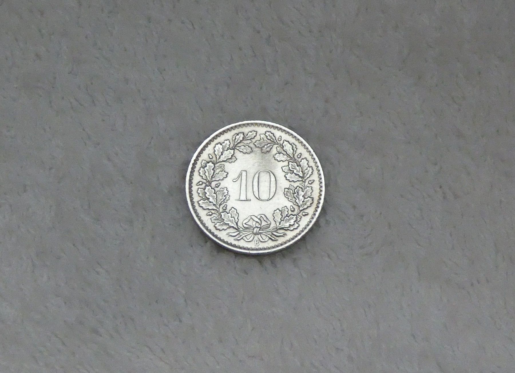 Alle Münzen: 10 centimes/rappen 1967 – Gebraucht aus Nyon von Ilmi09 1