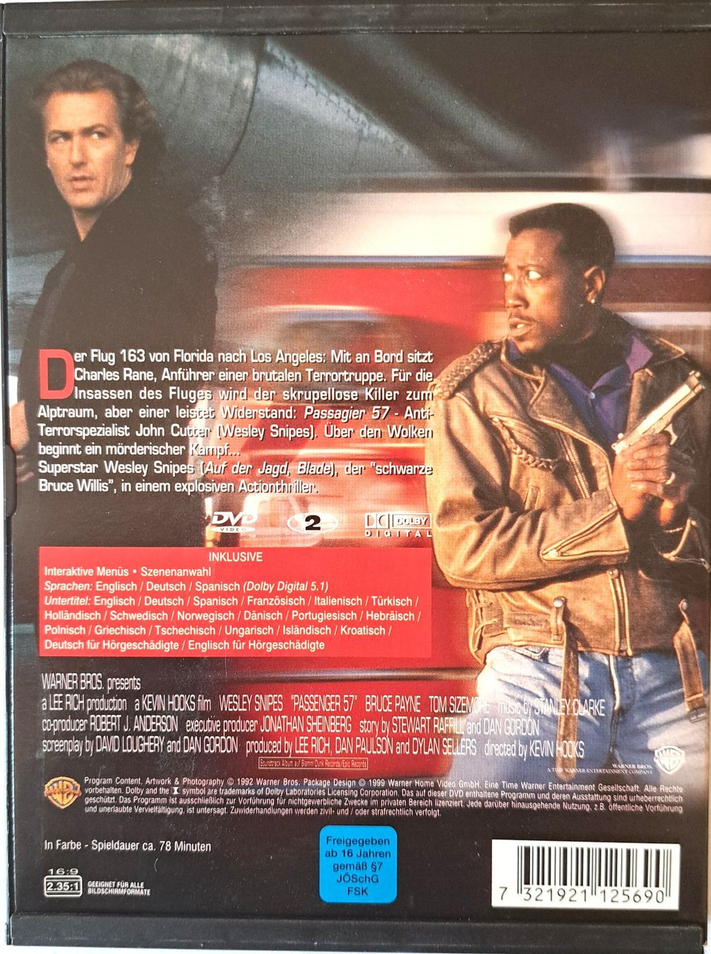 Tutti i DVDs: Passagier 57 – Usato da Tenniken venduto da mik_6mxg 9