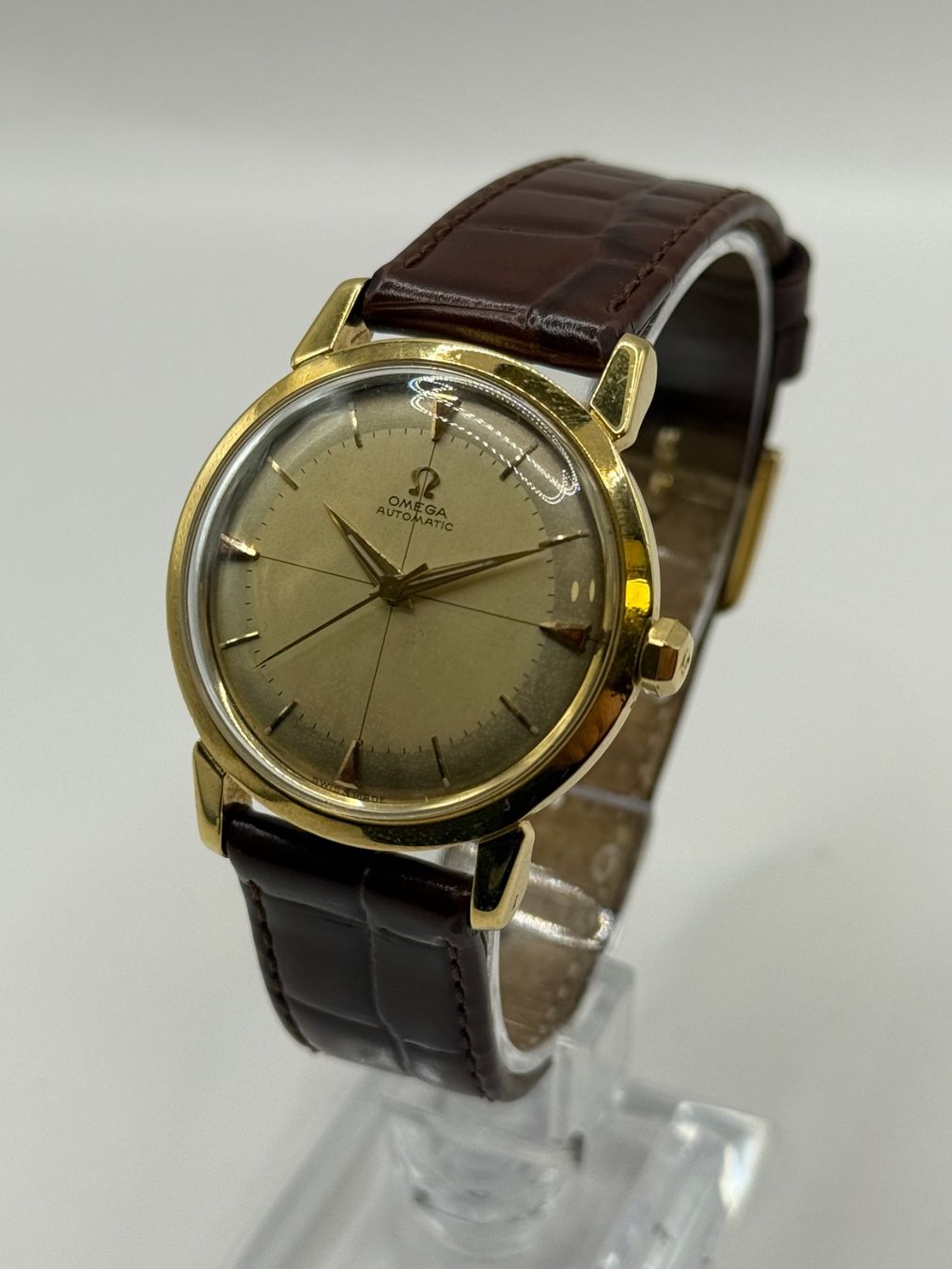 Omega Orologi: Omega Automatic Or 18 Carats 34 mm – Usato da Bottens venduto da Evergold.ch 1