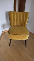 Goldener Vintage Sessel / Stuhl, neuwertig, Top Zustand!