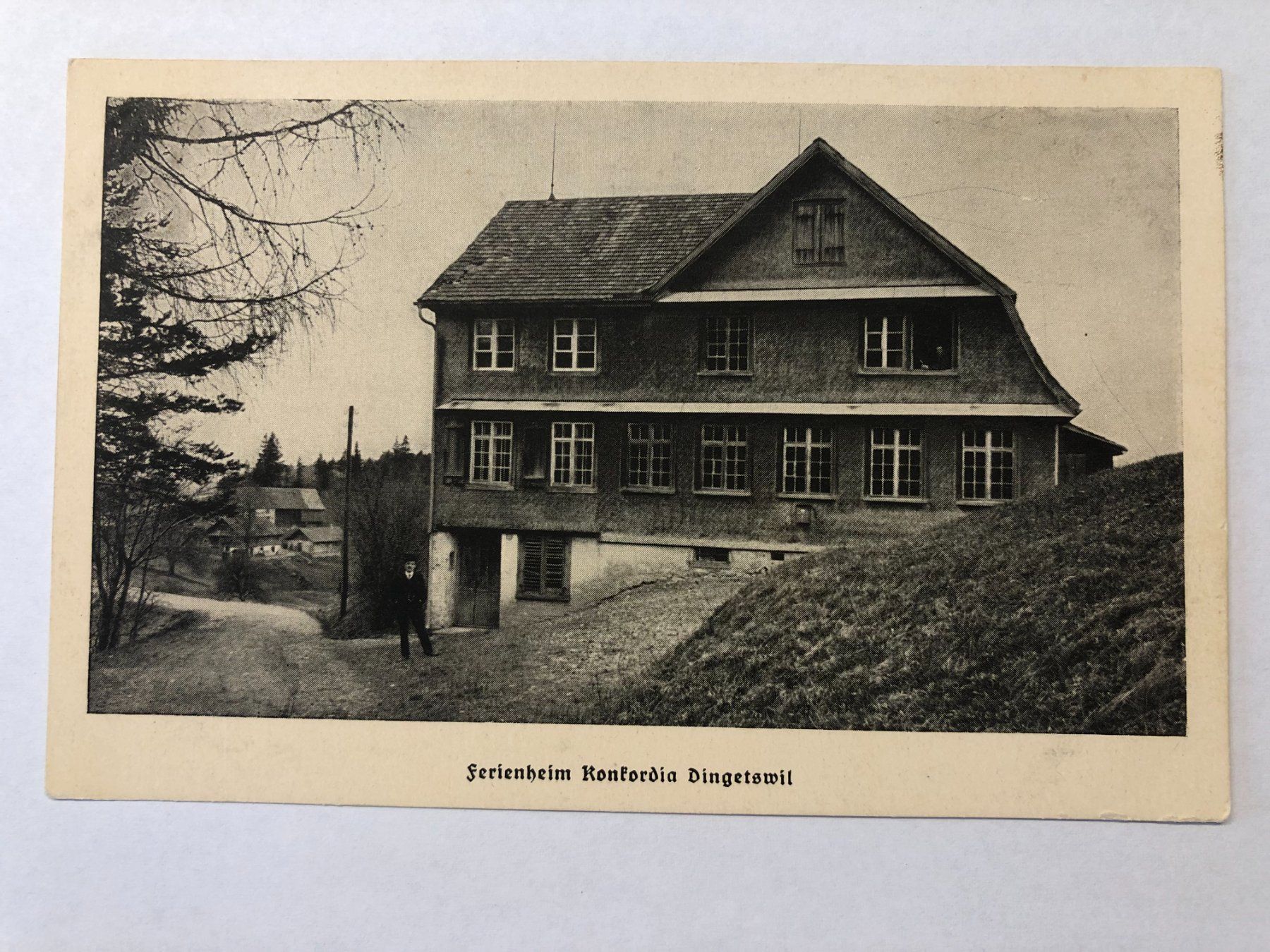 Cartoline postali: Ferienheim Konkordia Dingetswil – Usato da Pfäffikon ZH venduto da Waltoversand