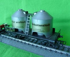 DB Kohlestaubwagen Märklin 308/2 Version 1955-59 antik ilhl*