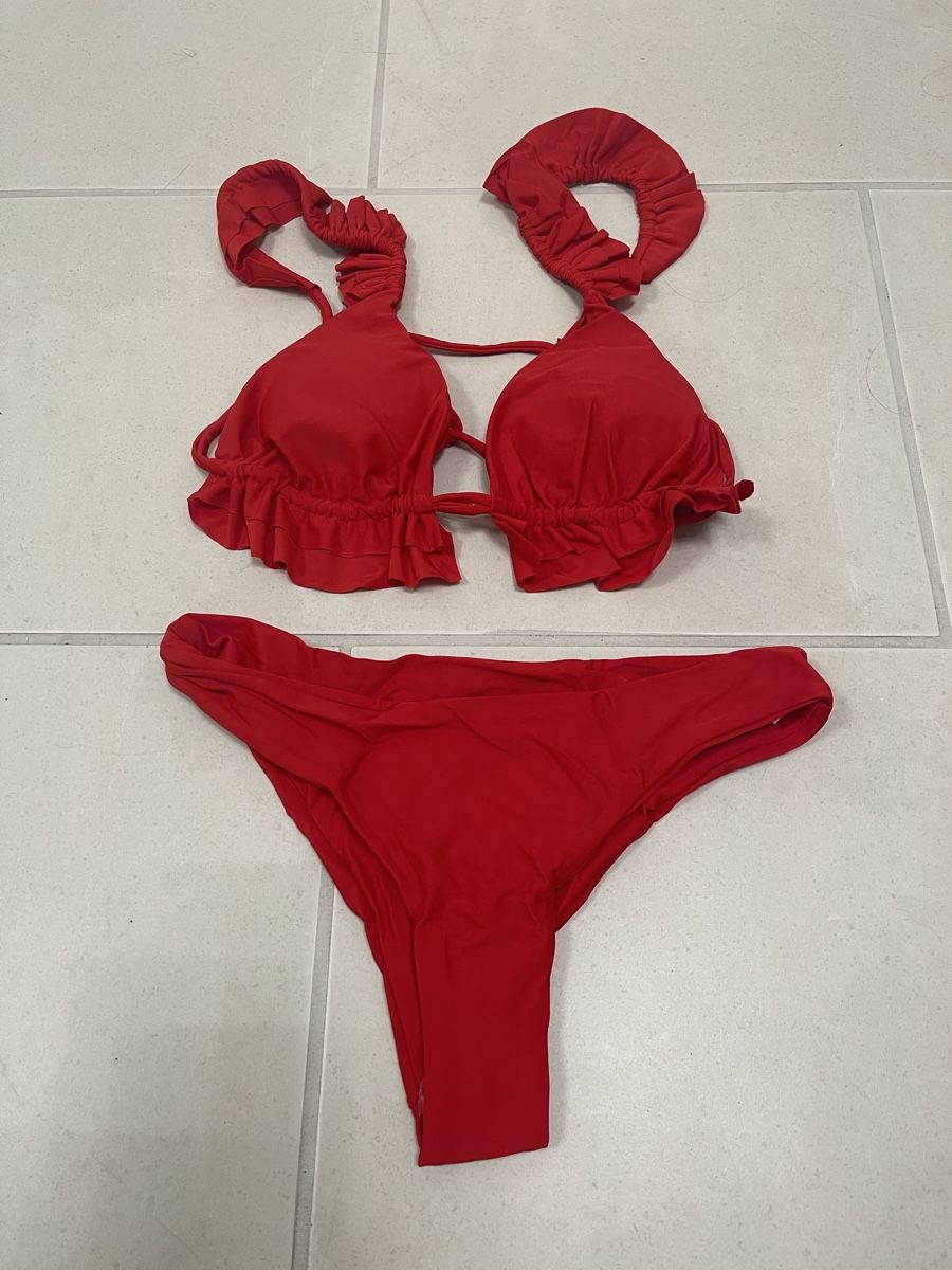 Badekleider & Bikinis: Bikini Neu in Rot Gr M – Neu und originalverpackt aus Bassersdorf von Sandy456 1