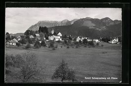 AK Schwarzenberg, Panorama mit Pilatus