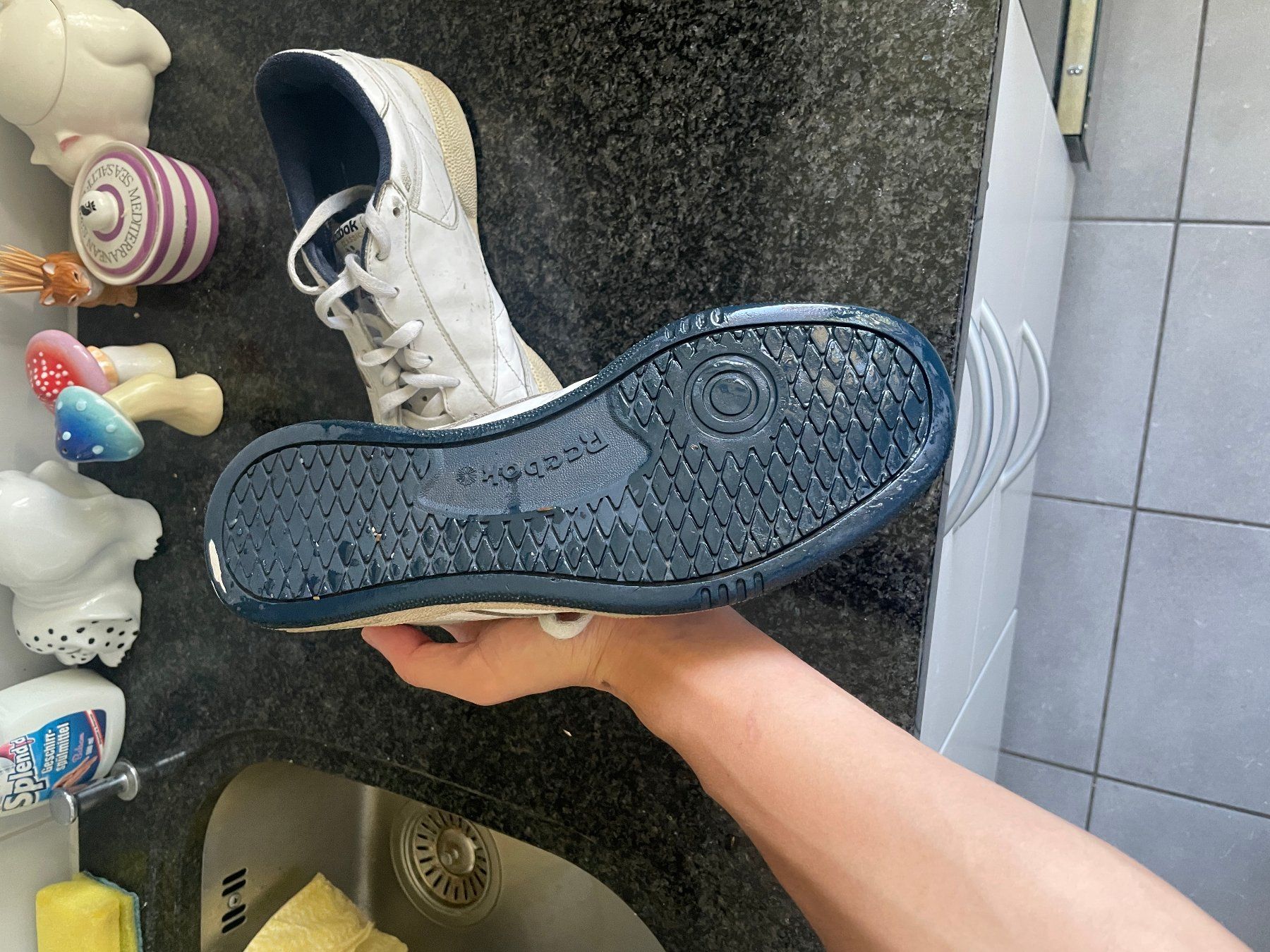 Reebok Herrenschuhe: Reebok Sneaker Weiss Grösse 42 – Gebraucht aus Zürich von Leistong 3