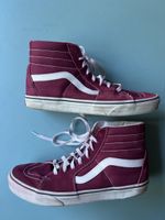 Vans Sk8-Hi Sneaker, Grösse 43, Bordeaux Rot