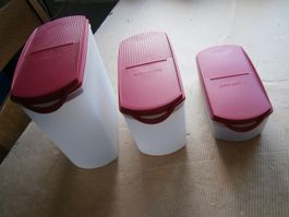 Tupperware 3 Stück mit Deckel