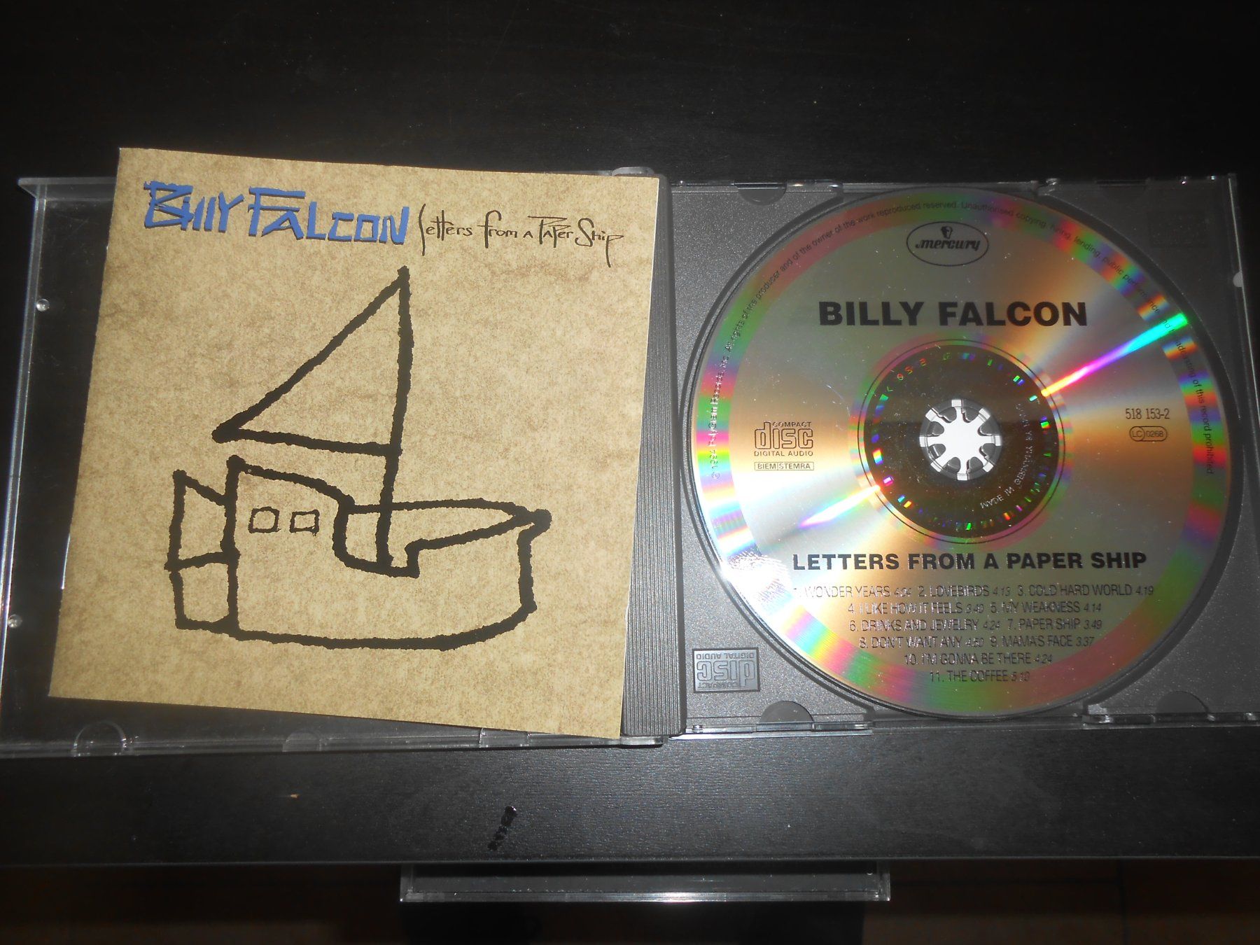 Billy Falcon – Letters From A Paper Ship / 1994 (Gebraucht) in Aarberg ...
