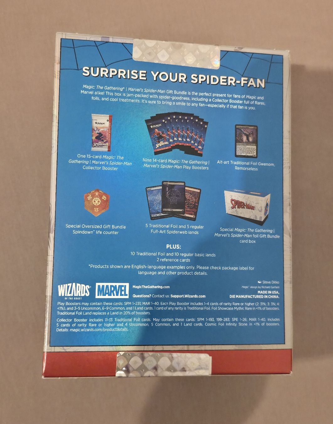 Magic The Gathering Carte collezionabili: Magic the Gathering Marvel Spider-Man Gift Bundle – Nuovo e nell'imballaggio originale da Zürich venduto da Nubii 2