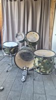 Schlagzeug Set getarnt DDrum camouflage