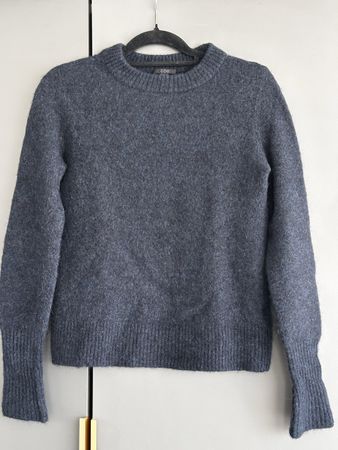 COS Pullover Alpaka Wolle Mix dunkelblau Grösse XS