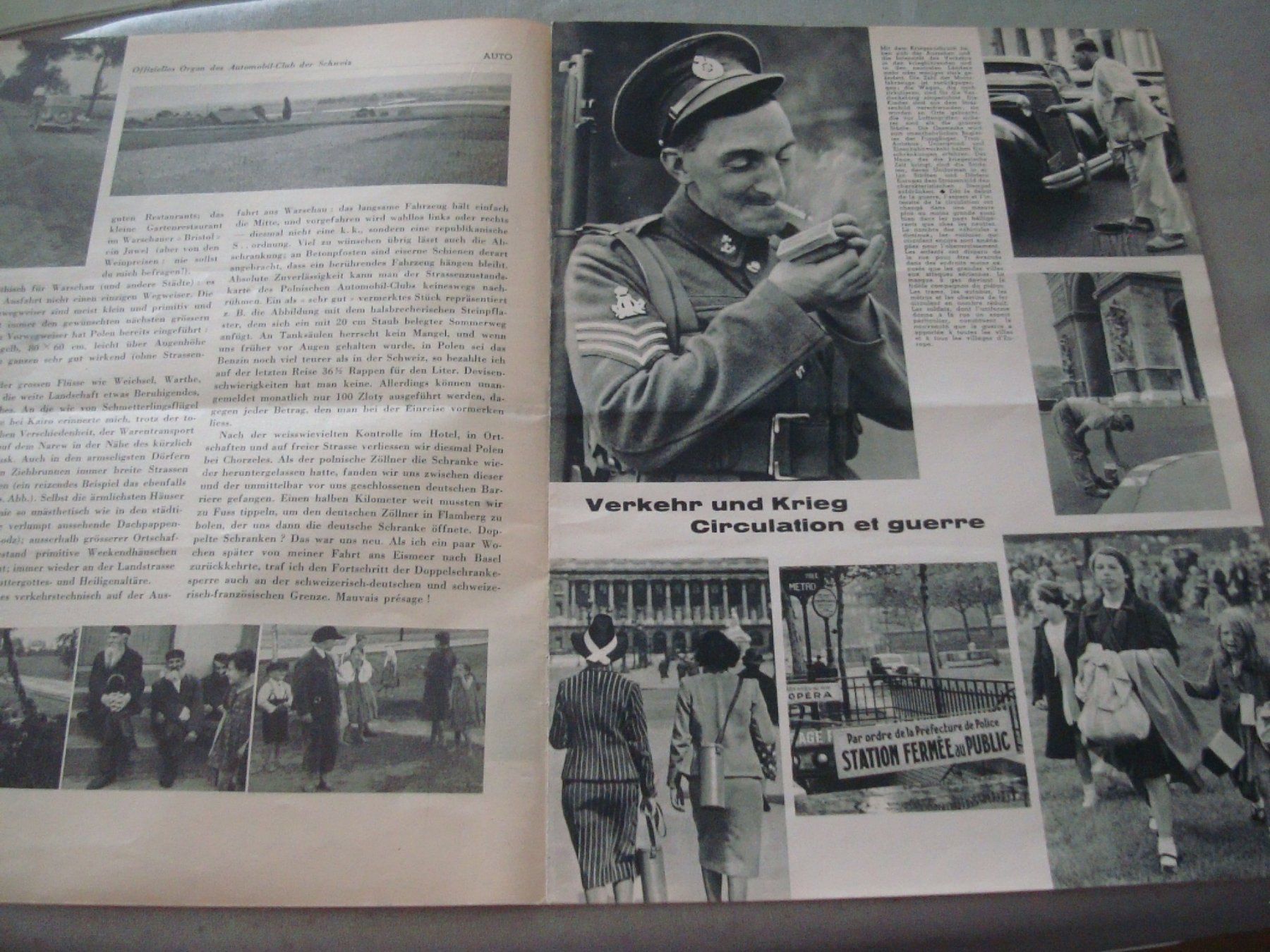 Revues & Magazines: Zeitung - Auto - ACS - 1939 - Heft Nr. 18 – D'occasion à Neuenegg par flohcante 2