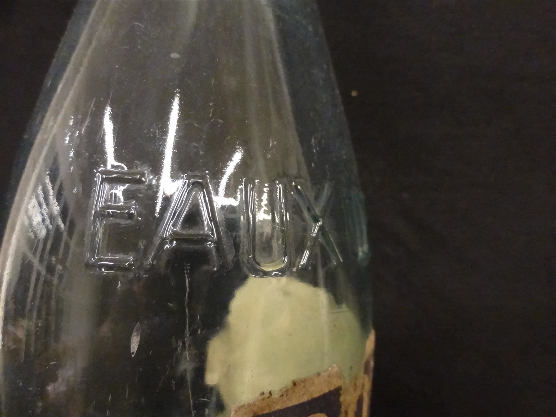 Gläser, Krüge & Flaschen: alte Flasche EAUX DE ROMANEL – Gebraucht aus Kerzers von Flaschenposten 4