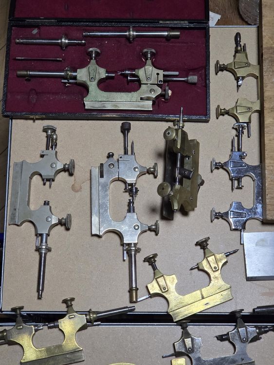 Petit étau D’horloger Ancien - Outils Horlogerie Collection - Métal - Occasion
