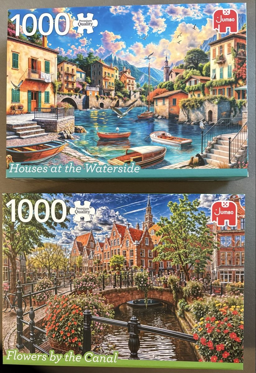 Puzzles: 2 Puzzles je 1000 Teile  – Neuf (Voir description) à Reinach BL par Passionata