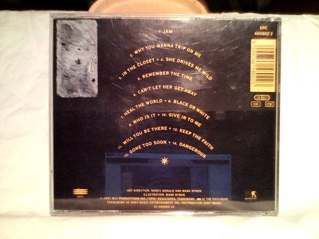 CD: Michael Jackson - Dangerous CD - Top Zustand - Hits – Usato da Liesberg venduto da Concombres8478 1