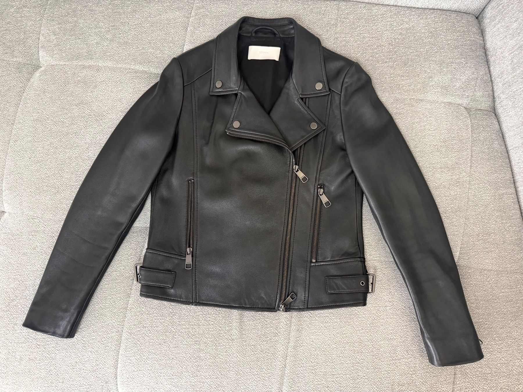Hugo Boss Giacche: Lederjacke Boss, Gr. 36 (S) – Usato da Uetikon am See venduto da Fraufox1