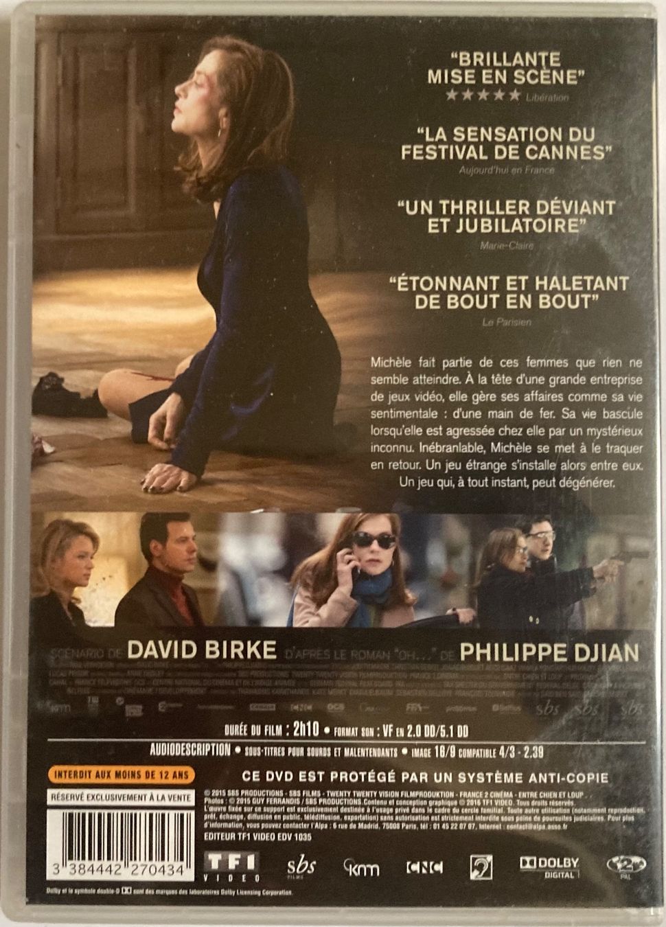 Tutti i DVDs: ISABELLE HUPPERT - ELLE – Usato da Poliez-Pittet venduto da Newtown-Records 1