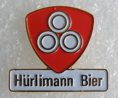 Brauerei Hürlimann Bier 1 PIN Logo Bierfässli nummeriert 008