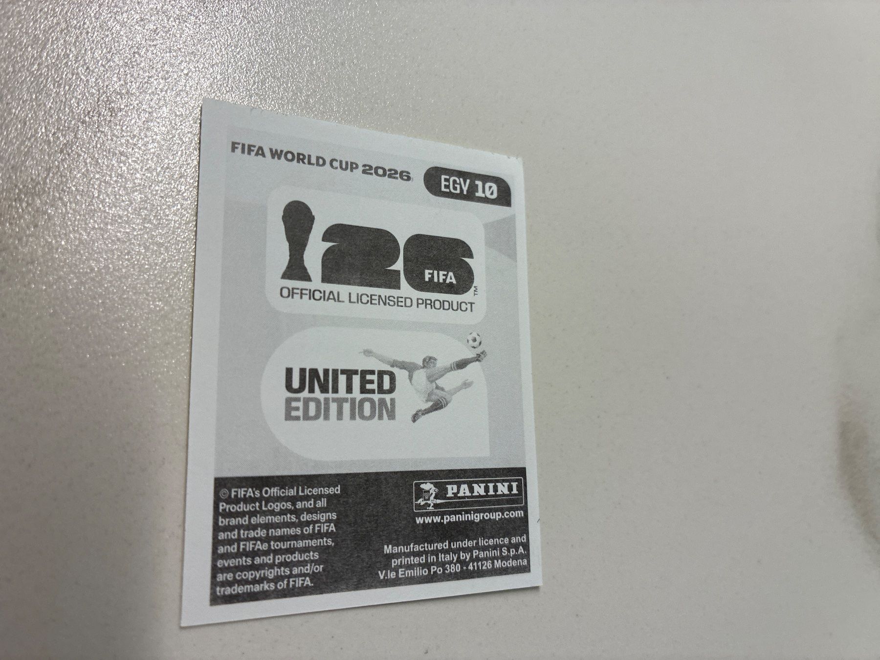 Panini Sammelbilder & Trading cards: Panini WM 2026 Mexiko Sticker - EGY10 – Neu (gemäss Beschreibung) aus Basel von yac_h5js 1